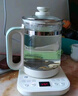 美的（Midea）1.8L大容量養(yǎng)生壺 全自動(dòng)煮茶壺24h預(yù)約燒水壺12h智能恒溫11檔控溫電熱水壺 花茶壺煮茶器YSNC1806 曬單實(shí)拍圖