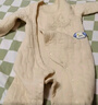 babylove嬰兒連體衣秋冬款夾棉保暖衣服男寶女寶哈衣莫代爾爬服刺繡休閑裝 曬單實拍圖