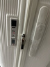 森馬（Semir）行李箱學(xué)生登機箱經(jīng)典豎條紋萬向輪旅行箱商務(wù)拉桿箱 白色 26英寸 曬單實拍圖