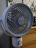 艾美特（AIRMATE）【小暴風(fēng)】空氣循環(huán)扇大風(fēng)量搖頭電風(fēng)扇家用臺(tái)式落地扇升級(jí)加高換氣輕音柔風(fēng)小風(fēng)扇 FA18-X115 曬單實(shí)拍圖