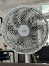 美的（Midea）電風扇家用7葉落地扇搖頭電風扇循臥室宿舍輕音風扇臺式桌面小型風扇臺地兩用升級款 白色丨7葉臺地兩用 曬單實拍圖