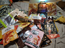 三只松鼠暴富來(lái)財1941g牛肉干鴨舌鵪鶉蛋零食大禮包禮盒團購送禮 曬單實(shí)拍圖