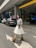STELLA WEISZ復(fù)古三穿真皮馬丁靴女2025秋新款流蘇掛件厚底綁帶休閑英倫風短靴 棕色 38 曬單實拍圖