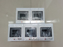 德力西電氣強電箱配電箱空開箱布線箱家用PZ30v明裝透明門4回路 曬單實拍圖