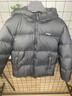 李寧（LI-NING）兒童羽絨服2025秋冬款鴨絨85%男童青少年防潑水保暖極寒加厚衣服 黑色 YYMV095-3【火山巖-防潑水-加厚】 160 曬單實(shí)拍圖