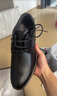 海瀾之家2026新款真皮商務(wù)正裝皮鞋男透氣休閑增高牛皮德比鞋子上班結婚鞋 黑色-HAAPXM4DBG576 44 （偏大一碼，拍小一碼） 曬單實(shí)拍圖