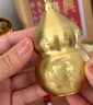 繽越避火龍瓶加黃碎石加五帝錢(qián)廚房在西北角正北辟火瓶子銅葫蘆瓶擺件 曬單實(shí)拍圖