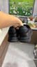 斯凱奇（Skechers）男鞋休閑商務(wù)鞋秋季一腳蹬厚底板鞋軟底舒適樂(lè )福鞋豆豆鞋77157 曬單實(shí)拍圖