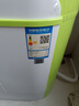 小鴨雙缸小型半自動(dòng)迷你洗衣機 嬰兒小洗衣機 家用洗衣機雙桶小型洗脫一體 【藍光+洗脫兩用】綠 雙缸 3.5kg 脫水3.5kg 曬單實(shí)拍圖
