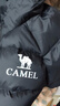 駱駝（CAMEL）戶外羽絨服男女同款情侶加厚保暖面包服 A35WR28002 幻影黑 S 曬單實(shí)拍圖
