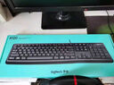 羅技（Logitech）MK120 鍵鼠套裝 有線鍵鼠套裝 辦公鍵鼠套裝 電腦鍵盤 USB即插即用 全尺寸 黑色 曬單實拍圖