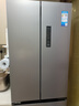 美的（Midea）417法式多門(mén)四開(kāi)門(mén)嵌入式60CM超薄一級雙變頻智能家用電冰箱MR-417WFPE流蘇銀國家補貼20% 曬單實(shí)拍圖