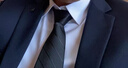 海瀾之家（HLA）領(lǐng)帶男免打結(jié)商務(wù)高端結(jié)婚新郎伴郎條紋拉鏈正裝西裝禮盒裝 曬單實拍圖