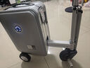 Airwheel愛(ài)爾威電動(dòng)行李箱可騎行智能拉桿箱可坐代步旅行箱可登機20英寸 曬單實(shí)拍圖