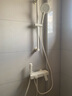 日豐衛(wèi)浴無頂噴花灑全銅奶油白色淋浴器套裝小戶型家用極簡易增壓花灑 奶白丨三功能+全銅水路丨98328 曬單實拍圖