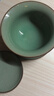 京東京造 龍泉青瓷三才蓋碗 哥窯經(jīng)典功夫茶具茶杯 開(kāi)片可養(yǎng) 曬單實(shí)拍圖