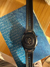 HUAWEI WATCH 5 蒼穹黑氟橡膠表帶（L碼）表帶寬度22mm 適配WATCH 5 46mm 曬單實(shí)拍圖