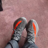 阿迪達斯Yeezy350夏日透氣椰子男女休閑鞋HQ7045 42.5 曬單實(shí)拍圖