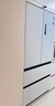 美的（Midea）M60系列520純平全嵌法式多門四開門家用冰箱超薄雙系統(tǒng)循環(huán)大容量無霜BCD-520WUFPZM(E)白國家補(bǔ)貼 曬單實(shí)拍圖