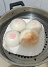 李記鴻福山東特產(chǎn)青島嶗山正宗王哥莊大饅頭純手工全麥特產(chǎn)鐵鍋膠東大餑餑 【家庭裝】3兩原味饅頭*8個 曬單實拍圖