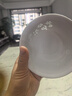 景德鎮高檔釉下健康彩玲瓏碗盤(pán)餐具套裝高溫陶瓷家用輕奢喬遷禮物 高溫白玉玲瓏 68頭 曬單實(shí)拍圖