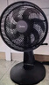 美的（Midea）臺式電風(fēng)扇七葉柔風(fēng)輕音臥室宿舍廣角遠距交流定頻臺扇辦公室桌面節能省電搖頭小型電扇 FGAU30D 曬單實(shí)拍圖