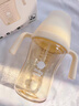 babycare花苞杯仿母乳學(xué)飲杯喝奶嬰兒寶寶兒童水杯吸管防嗆杯奶瓶水壺6月+ 曬單實拍圖