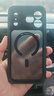 億色（ESR）適用iPhone17promax手機殼蘋(píng)果17promax保護套磁吸殼相機按鍵鏡頭全包硅膠邊超薄防摔黑邊半透黑 曬單實(shí)拍圖