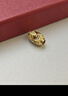 金小貅黃金轉運珠足金999橄欖車花珠手串路路通小金珠手鏈DIY玉珠配珠 1g,車花橄欖珠【多退少補】 曬單實拍圖