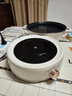 美的（Midea）電火鍋 IH飛快沸騰火鍋專(zhuān)用鍋分體可拆洗家用電磁加熱多功能鍋4.5L電煮鍋3分鐘速熱HGE22BY06 曬單實(shí)拍圖