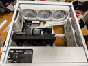 長城（Great Wall）冰霜X3W白色電腦機箱（M-ATX/360水冷位/U3/9風(fēng)扇位/磁吸翻門/五槽PCI/兼容5080） 曬單實拍圖