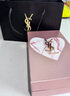 圣羅蘭（YSL）口紅雙支禮盒限定黑管442+610唇釉化妝品生日禮物送女友中秋禮品 曬單實(shí)拍圖