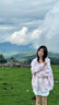 佐敘 連帽衛衣女 2025新款秋冬百搭學(xué)生少女感學(xué)院風(fēng)小個(gè)子上衣 寬松 粉色 L 【建議100-120斤】 曬單實(shí)拍圖