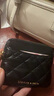 CHARLES&KEITH25秋新品菱格拉鏈卡包錢(qián)包迷你零錢(qián)包生日禮物CK6-50681214 Black黑色 XXS 曬單實(shí)拍圖