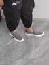 七匹狼男鞋秋季2025新款帆布鞋男透氣薄款軟底套腳鞋懶人一腳蹬男鞋子潮 黑棕 41 曬單實(shí)拍圖