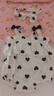優(yōu)奇嬰兒衣服夏季薄款吊帶超萌可愛三角爬服純棉哈衣女寶寶夏天包屁衣 曬單實(shí)拍圖