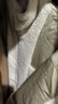 三彩冬款拼接毛絨羽絨服短款立領(lǐng)白鴨絨外套寬松休閑女 咖米色 M 160/84A 曬單實拍圖