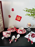 羅威奢品 ROWILUX德國品質(zhì)餐具套裝新婚禮物送禮餐具結婚禮品閨蜜陪嫁訂婚實(shí)用喬遷 玫瑰皇后-十全十美[碗杯盤(pán)] 10件套 [高定禮盒] 曬單實(shí)拍圖