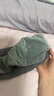戴思（DAISI）遮光睡眠專用冰絲超柔絨面雙面冰熱敷重力眼罩睡覺微壓助眠 曬單實(shí)拍圖