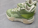 李寧童鞋兒童籃球鞋2025秋季新款馳騁防滑耐磨青少年專(zhuān)業(yè)比賽籃球鞋 豆綠色/月桂綠84-7 38 曬單實(shí)拍圖