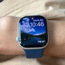 Apple/蘋(píng)果 Watch Series 10 智能手表GPS款42毫米銀色鋁金屬表殼丹寧色運動(dòng)型表帶S/M MX1J3CH/B 曬單實(shí)拍圖