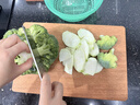 烏檀木菜板抗菌防霉家用食品級實木砧板廚房專用雙面切菜案板粘板 【雙面烏檀木】40*28*2.5cm抗菌 曬單實拍圖
