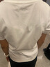 MJ STYLE白色正肩合身短袖T恤女2025年夏秋季修身顯瘦親膚內(nèi)搭打底衫上衣 曬單實(shí)拍圖