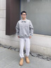 環(huán)球皮毛一體一腳蹬雪地靴男冬季新款加絨保暖東北棉鞋男鞋 駝色 42 曬單實(shí)拍圖