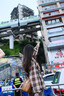 森馬（Semir）長(zhǎng)袖襯衫女中長(zhǎng)款慵懶寬松落肩秋季chic復(fù)古格紋襯衣101524105004 曬單實(shí)拍圖