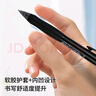 得力（deli）臻順滑按動(dòng)辦公中性筆簽字筆水筆0.5mm子彈頭 黑色12支/盒S60 曬單實(shí)拍圖