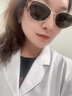 海倫凱勒（HELEN KELLER）【薯薯鏡】新款貓眼圓框潮流太陽鏡百搭俏皮墨鏡女HK909 HK909N08 全色灰鏡片+玳?？?曬單實(shí)拍圖
