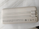 倍思  【國標3C認證可上飛機】充電寶20000毫安自帶線(xiàn)22.5W快充適用于蘋(píng)果小米華為手機移動(dòng)電源 咖 曬單實(shí)拍圖