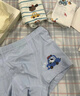 尼多熊兒童內褲男童A類(lèi)純棉男寶寶小童四角10A抑菌小孩中大童短褲不夾PP 曬單實(shí)拍圖