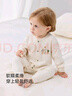babylove嬰兒連體衣春秋季男女寶寶純棉哈衣爬爬服嬰幼兒衣服秋裝 曬單實(shí)拍圖
